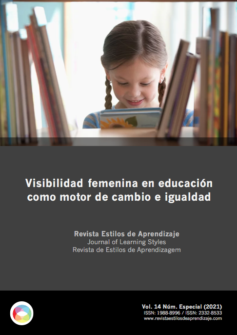 					Ver Vol. 14 Núm. Especial (2021): Visibilidad femenina en educación como motor de cambio y de igualdad
				